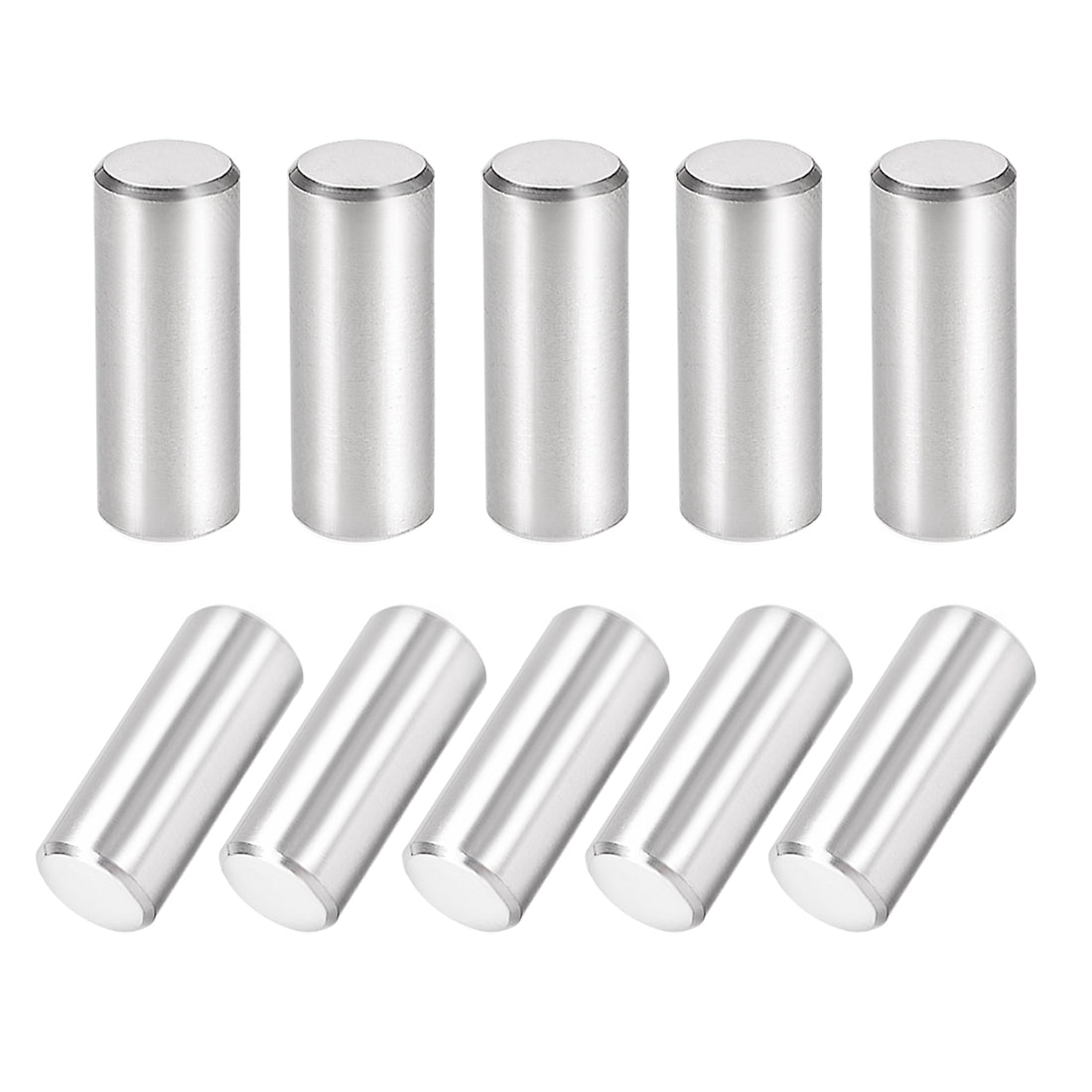 uxcell Uxcell 10Pcs Dowel Pin 304 Stainless Steel Cylindrical Shelf Support Pin