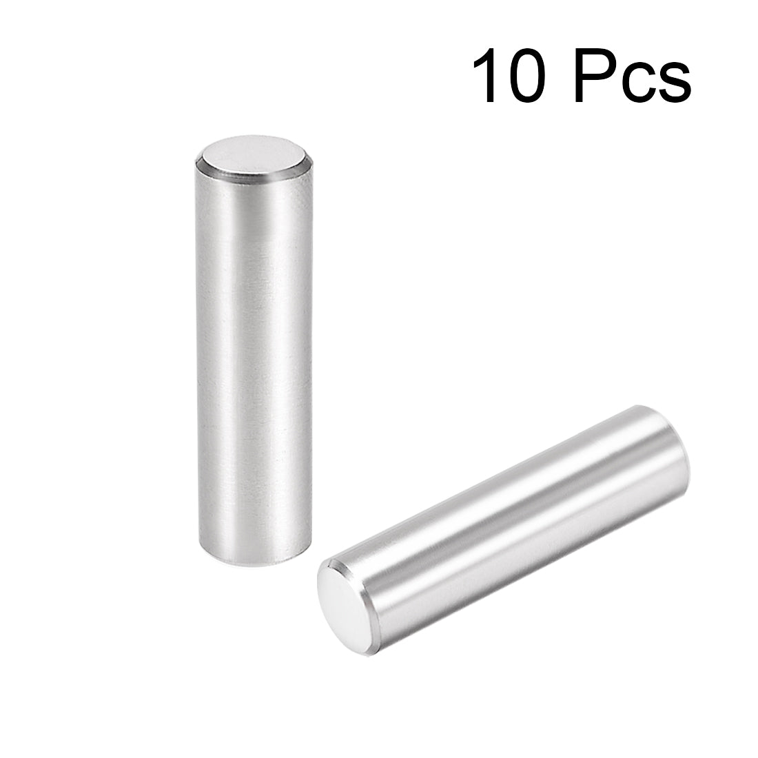 uxcell Uxcell 10Pcs Dowel Pin 304 Stainless Steel Cylindrical Shelf Support Pin