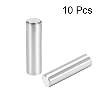 Harfington Uxcell 10Pcs Dowel Pin 304 Stainless Steel Cylindrical Shelf Support Pin