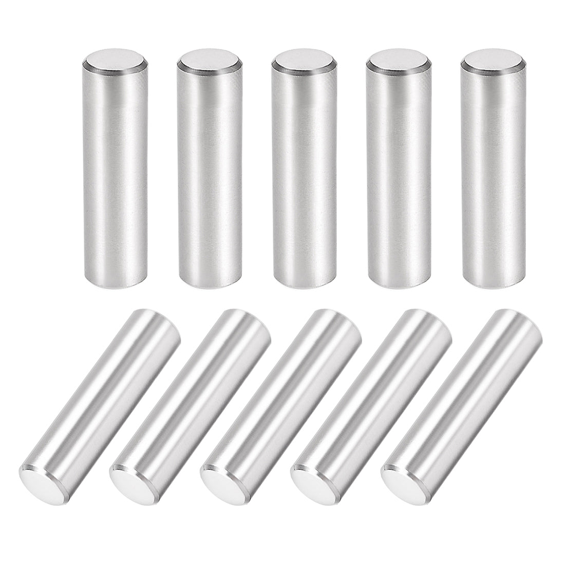 uxcell Uxcell 10Pcs Dowel Pin 304 Stainless Steel Cylindrical Shelf Support Pin