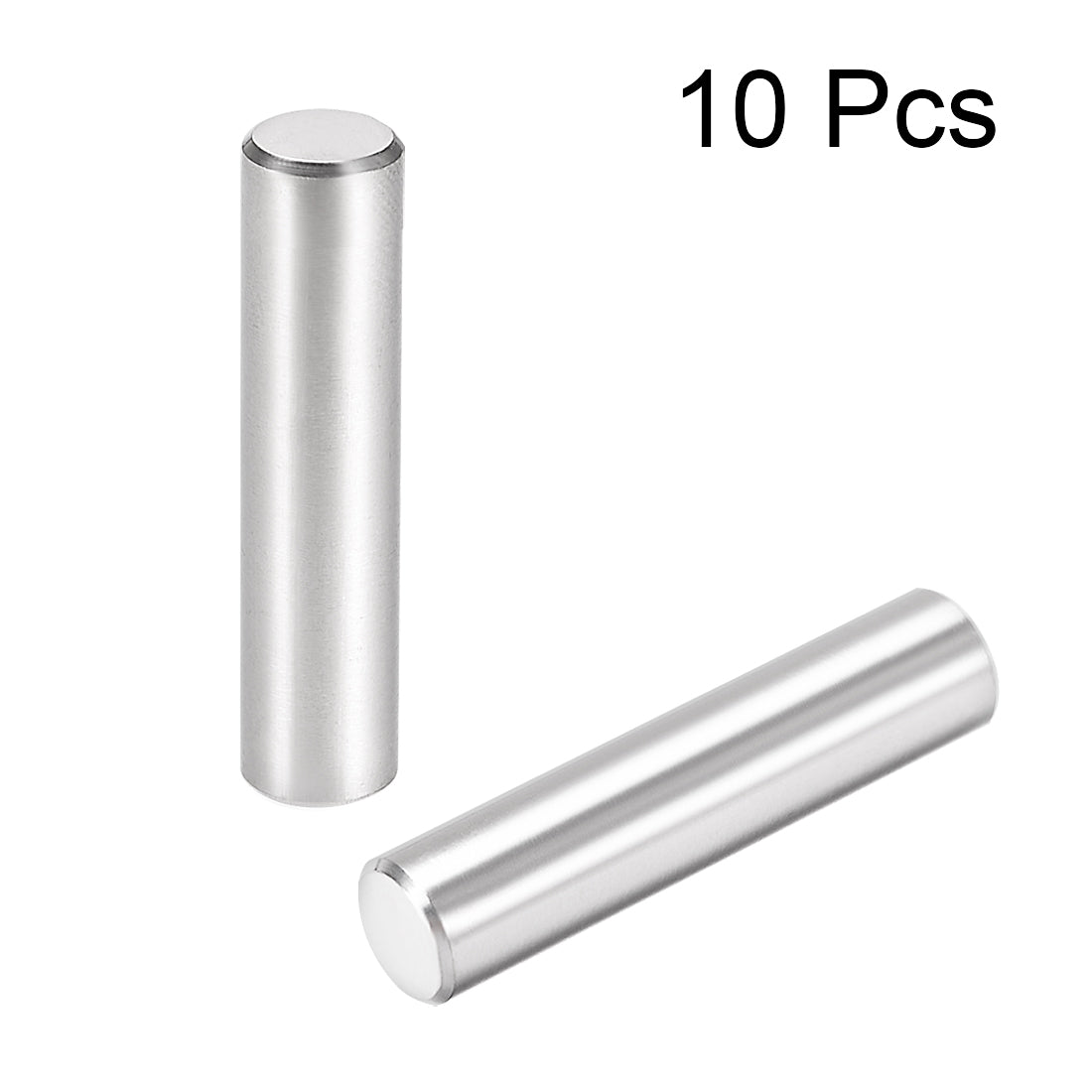 uxcell Uxcell 10Pcs Dowel Pin 304 Stainless Steel Cylindrical Shelf Support Pin