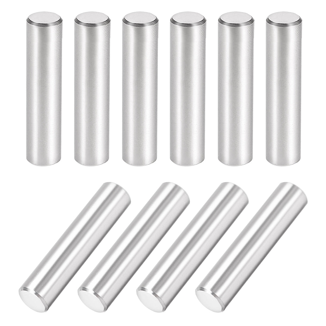 uxcell Uxcell 10Pcs Dowel Pin 304 Stainless Steel Cylindrical Shelf Support Pin