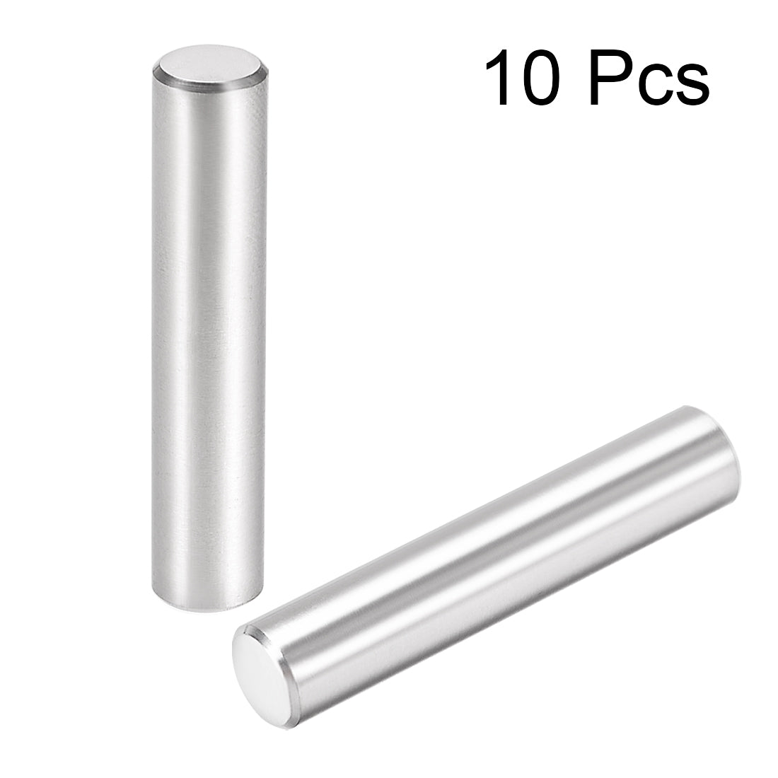 uxcell Uxcell 10Pcs Dowel Pin 304 Stainless Steel Cylindrical Shelf Support Pin