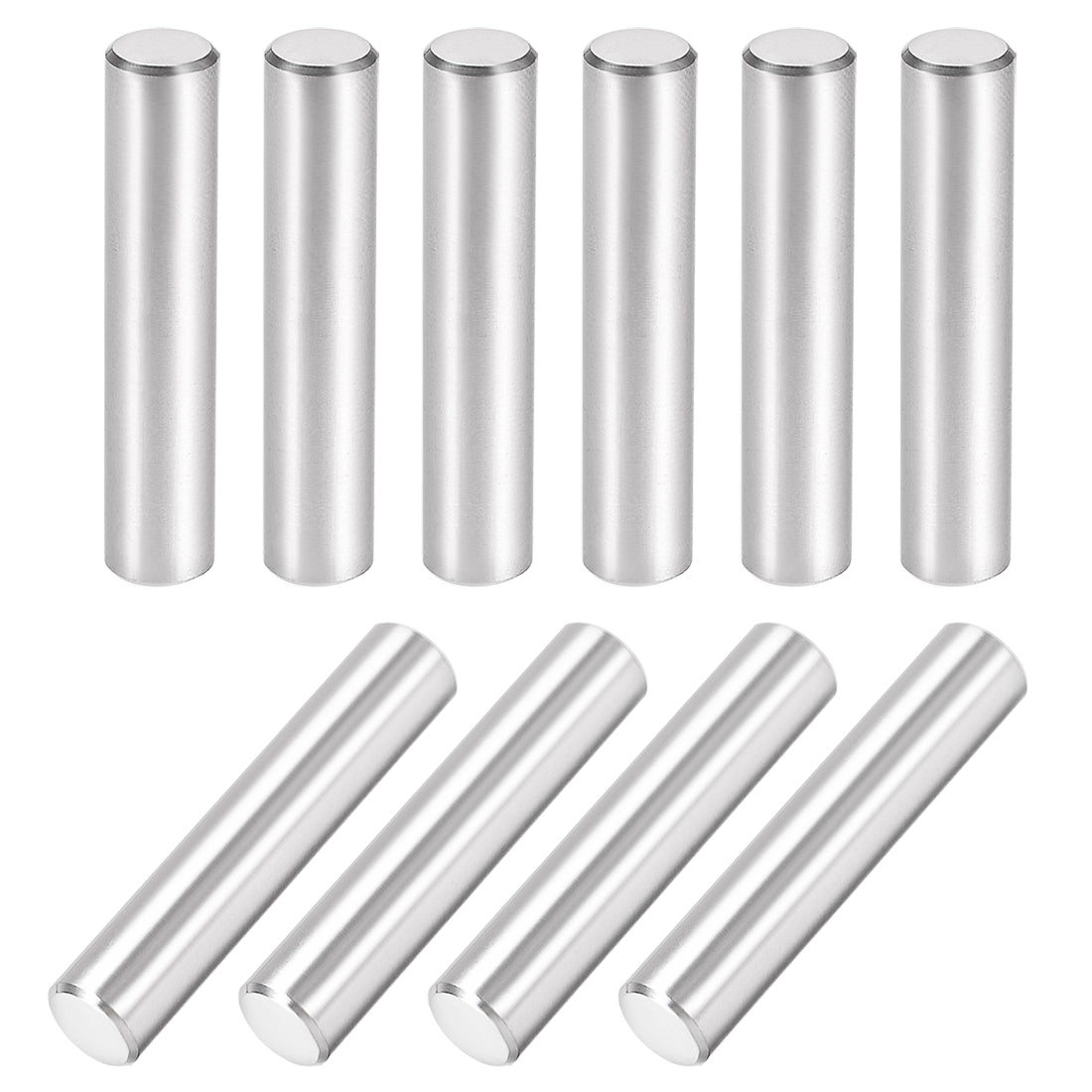 uxcell Uxcell 10Pcs Dowel Pin 304 Stainless Steel Cylindrical Shelf Support Pin