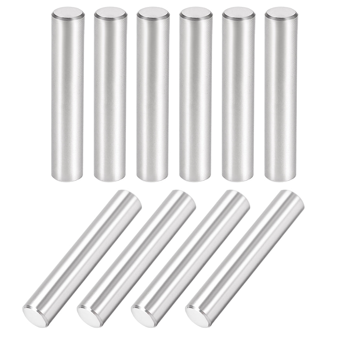 uxcell Uxcell 10Pcs Dowel Pin 304 Stainless Steel Cylindrical Shelf Support Pin