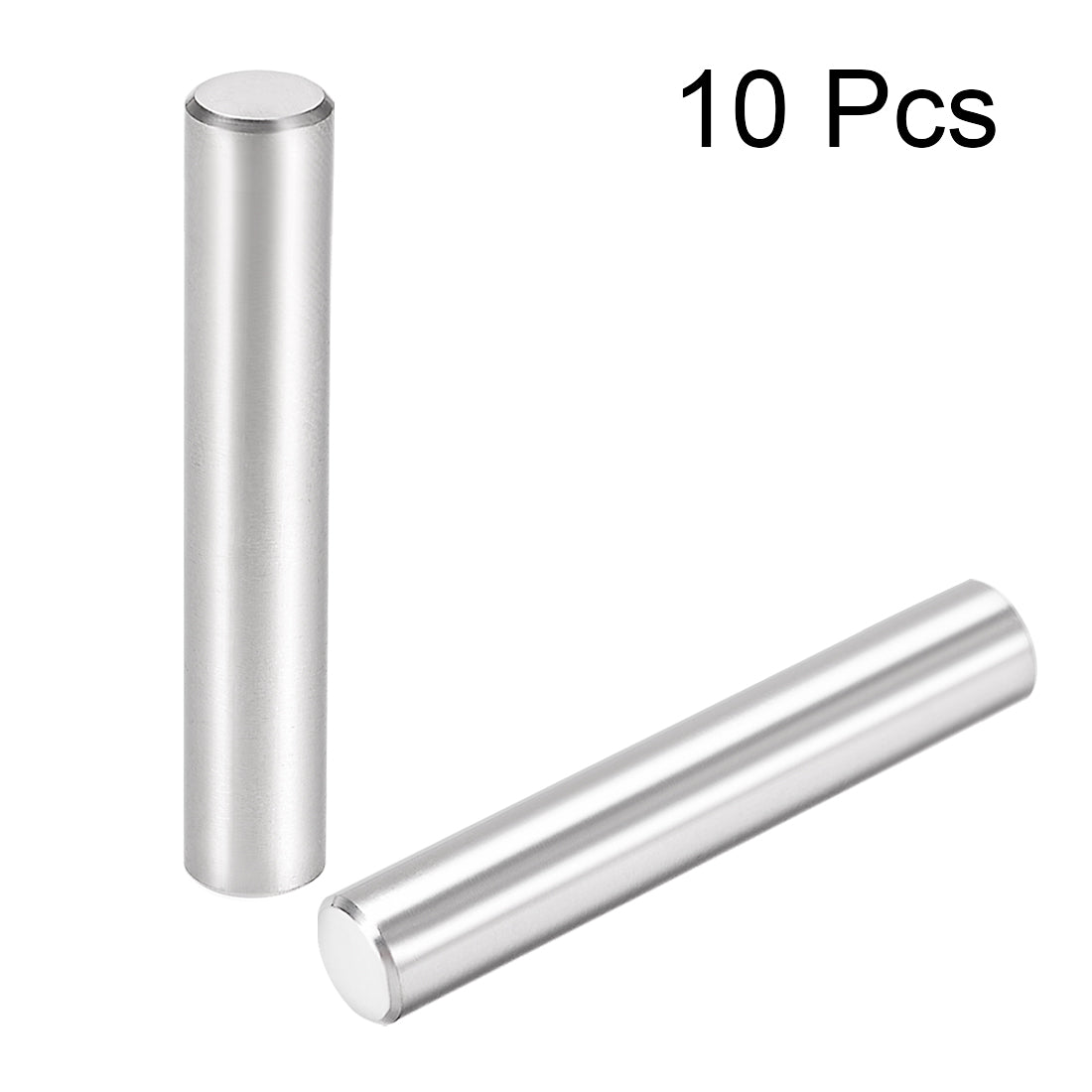 uxcell Uxcell 10Pcs Dowel Pin 304 Stainless Steel Cylindrical Shelf Support Pin