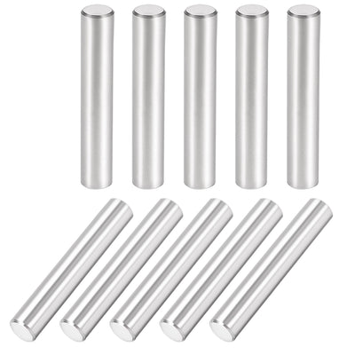 Harfington Uxcell 10Pcs Dowel Pin 304 Stainless Steel Cylindrical Shelf Support Pin