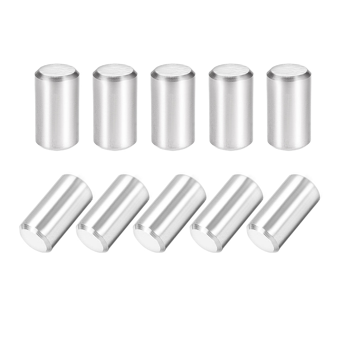 uxcell Uxcell 10Pcs Dowel Pin 304 Stainless Steel Cylindrical Shelf Support Pin