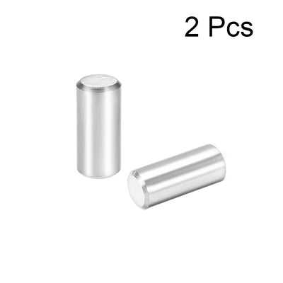 Harfington Uxcell 2Pcs Dowel Pin 304 Stainless Steel Cylindrical Shelf Support Pin