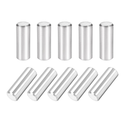 Harfington Uxcell 10Pcs Dowel Pin 304 Stainless Steel Cylindrical Shelf Support Pin