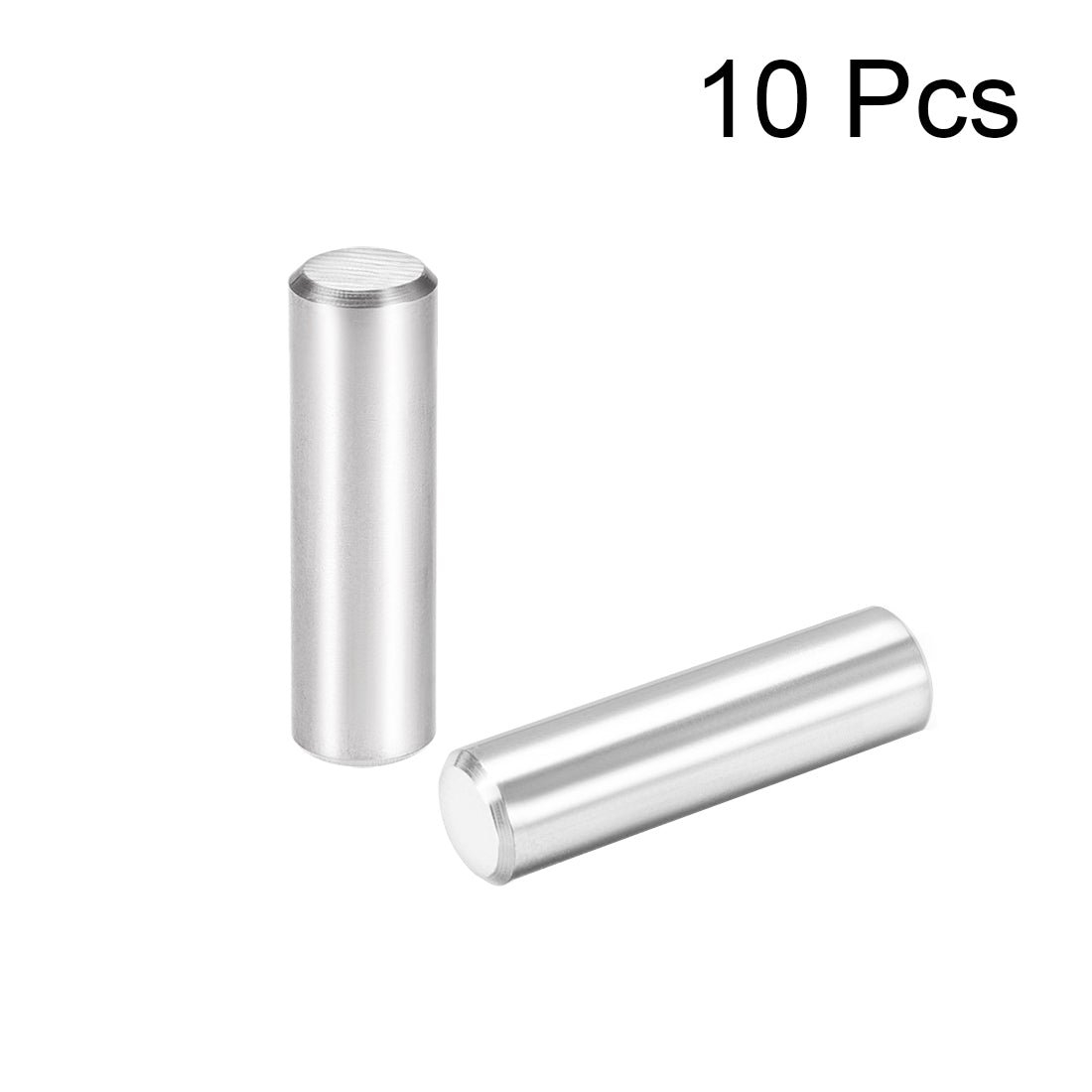 uxcell Uxcell 10Pcs Dowel Pin 304 Stainless Steel Cylindrical Shelf Support Pin