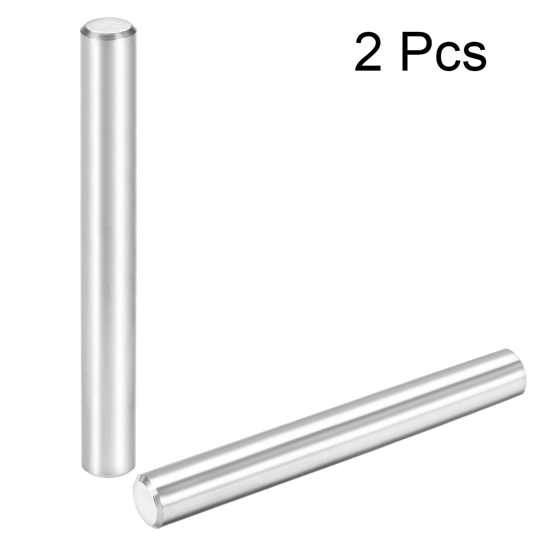 uxcell Uxcell 2Pcs Dowel Pin 304 Stainless Steel Cylindrical Shelf Support Pin