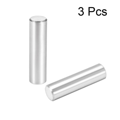 Harfington Uxcell 3Pcs Dowel Pin 304 Stainless Steel Cylindrical Shelf Support Pin