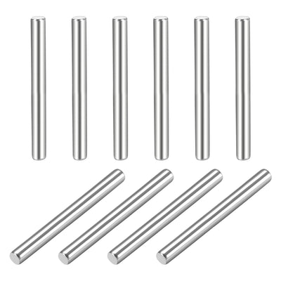 Harfington Uxcell 10Pcs  Dowel Pin 304 Stainless Steel Cylindrical Shelf Support Pin