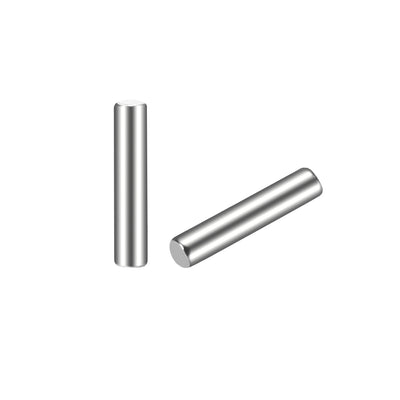 Harfington Uxcell 15Pcs Dowel Pin 304 Stainless Steel Cylindrical Shelf Support Pin Fasten Elements Silver Tone