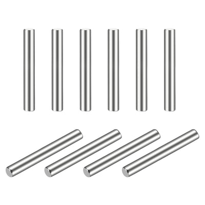 Harfington Uxcell 10Pcs  Dowel Pin 304 Stainless Steel Cylindrical Shelf Support Pin