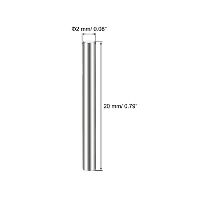 Harfington Uxcell 10Pcs  Dowel Pin 304 Stainless Steel Cylindrical Shelf Support Pin