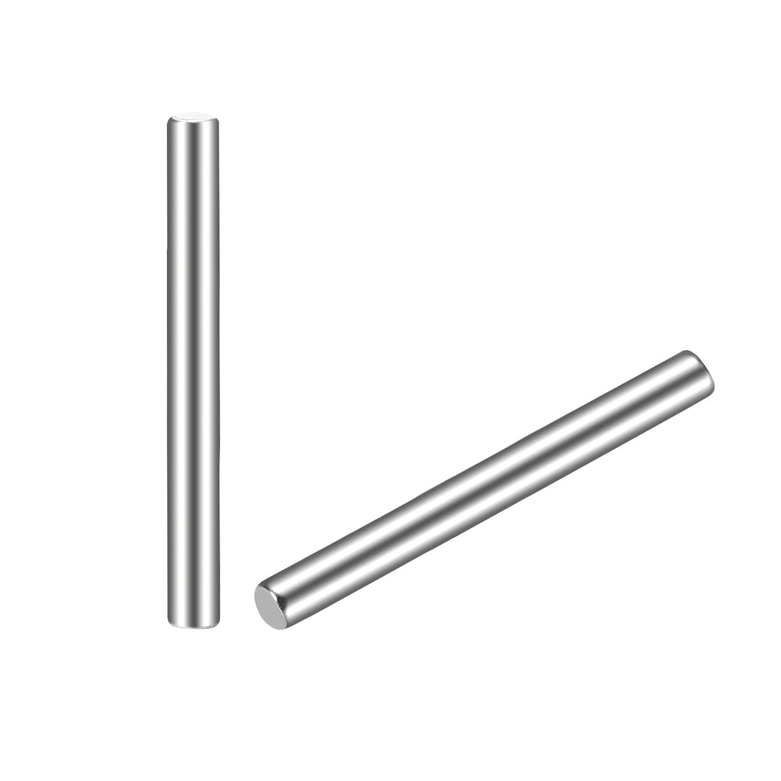 uxcell Uxcell 20Pcs  Dowel Pin 304 Stainless Steel Cylindrical Shelf Support Pin