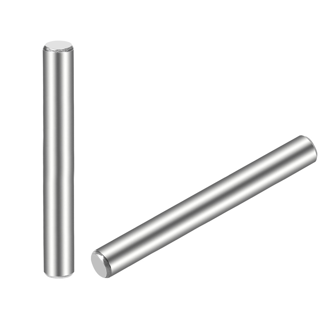 uxcell Uxcell 20Pcs  Dowel Pin 304 Stainless Steel Cylindrical Shelf Support Pin