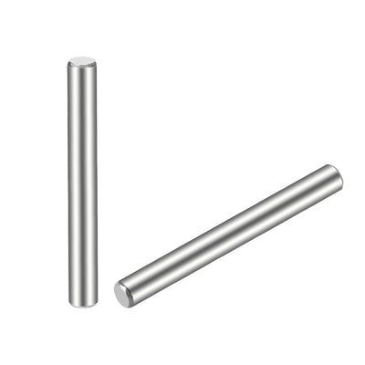 Harfington Uxcell 15Pcs Dowel Pin 304 Stainless Steel Cylindrical Shelf Support Pin Fasten Elements Silver Tone