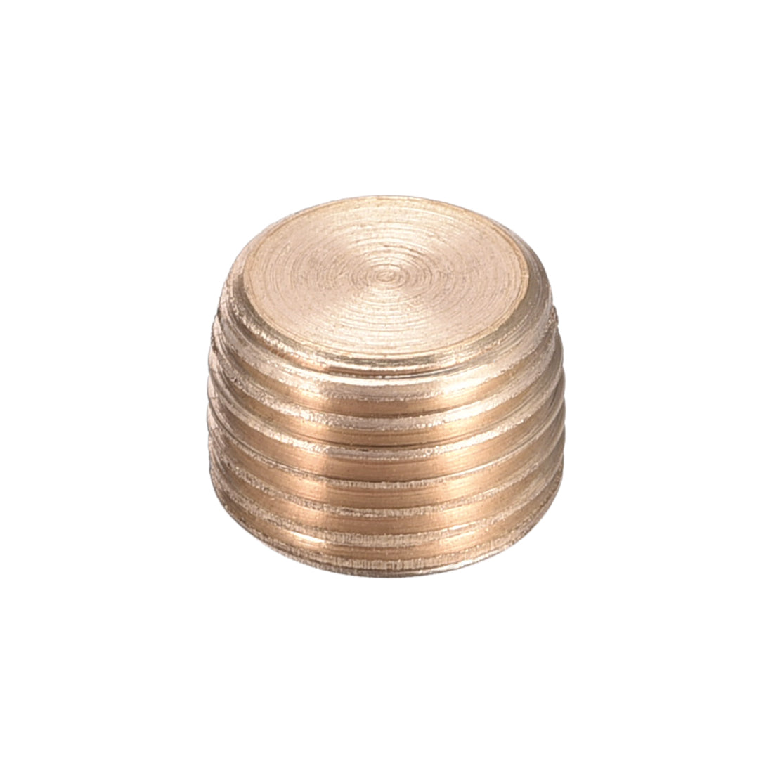 uxcell Uxcell Brass Pipe Fitting - Hex Counter Sunk Plug G1/8 Male Socket Drive Countersunk Pipe Plugs 10pcs