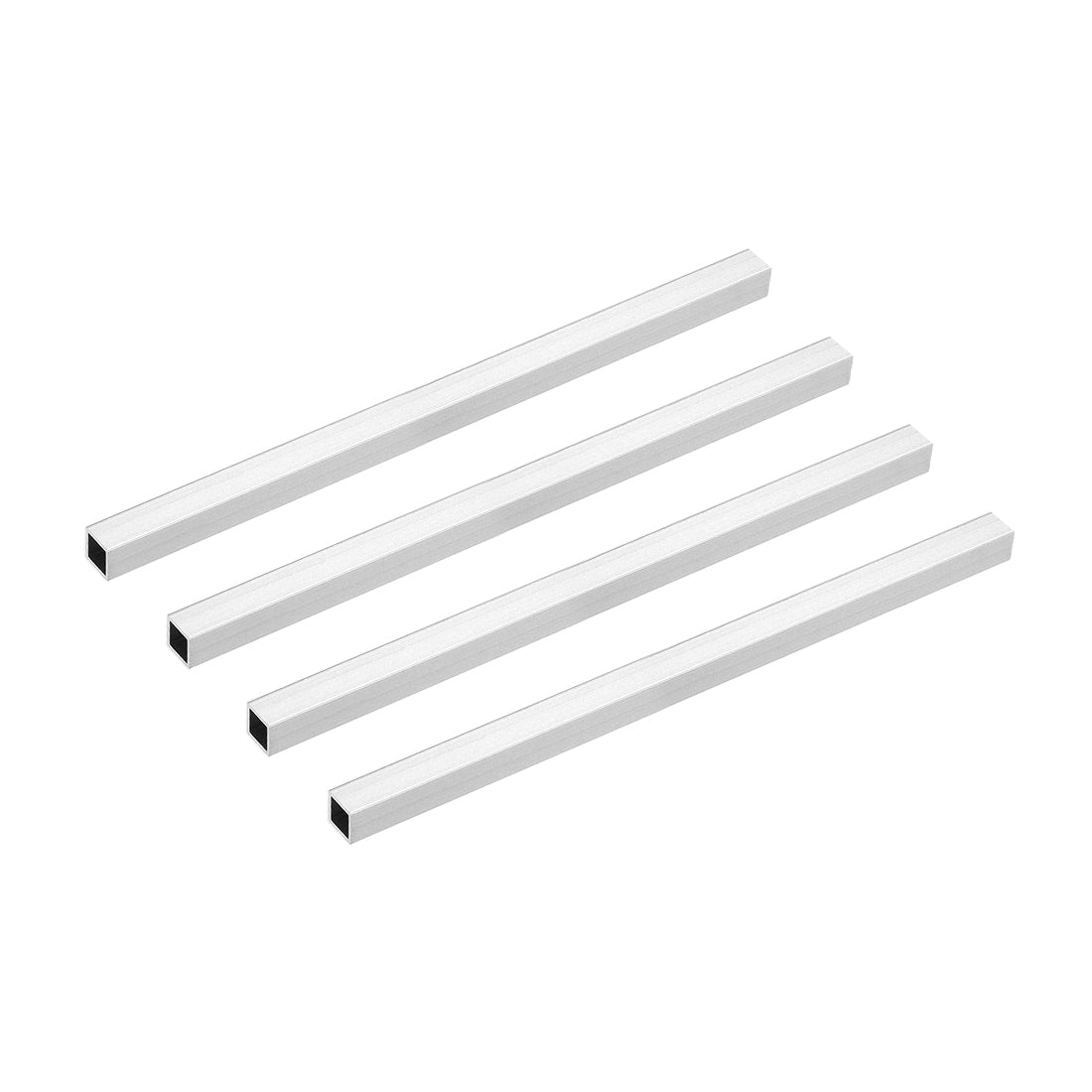 uxcell Uxcell 6063 Aluminum Square Tubes, Seamless Straight Pipe Tubing