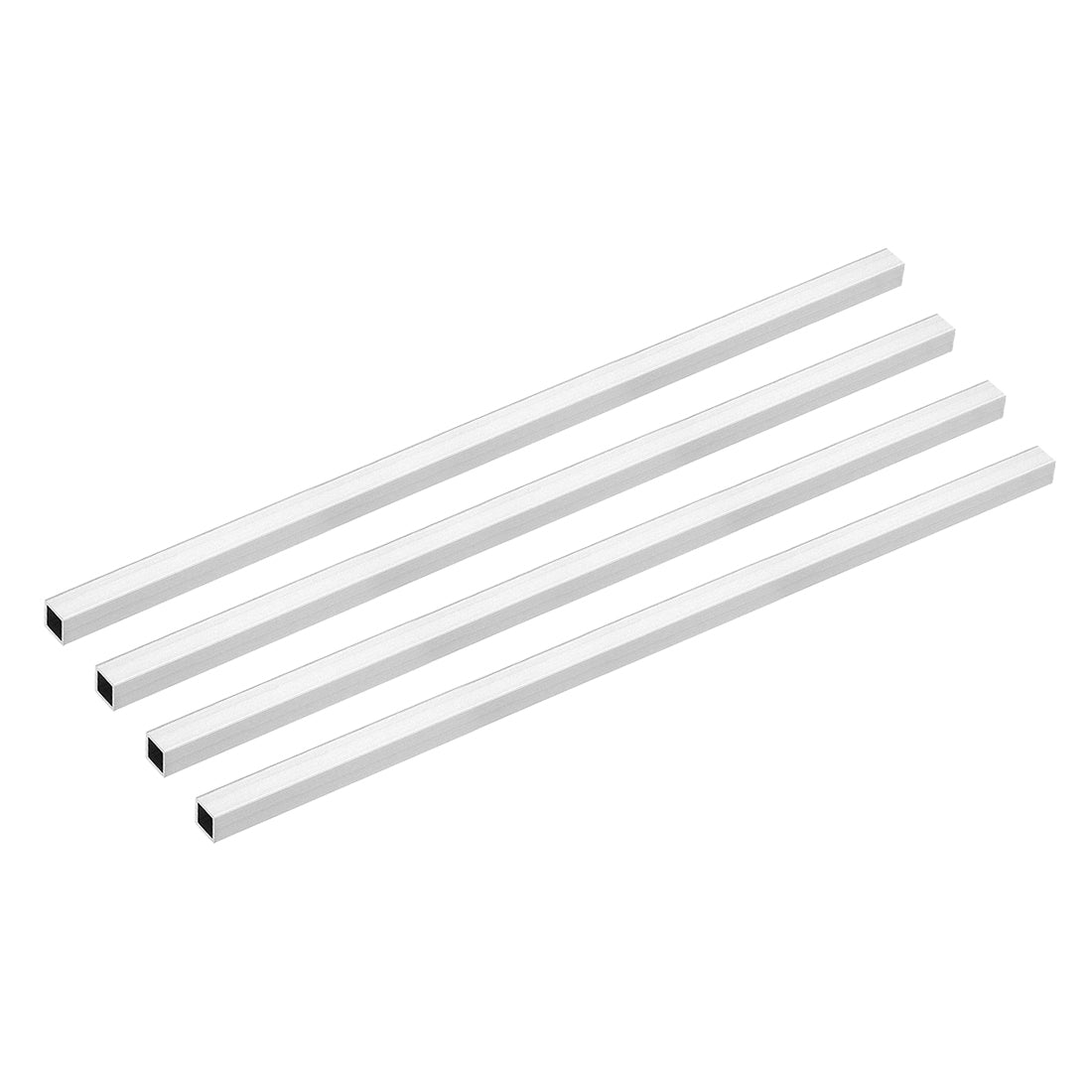 uxcell Uxcell 6063 Aluminum Square Tubes, Seamless Straight Pipe Tubing