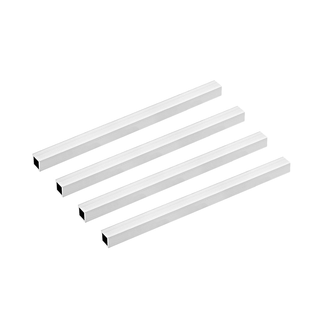 uxcell Uxcell 6063 Aluminum Square Tubes, Seamless Straight Pipe Tubing