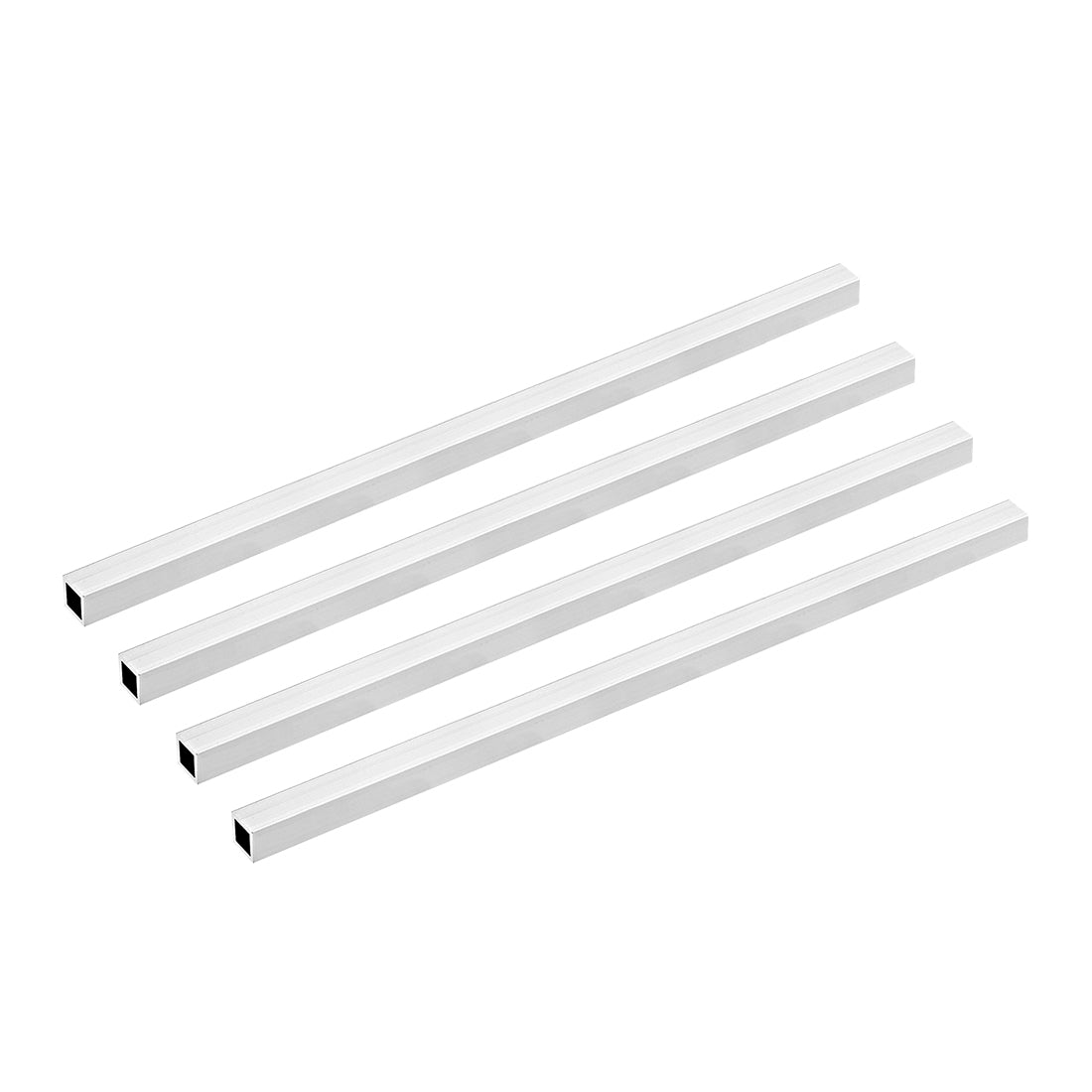 uxcell Uxcell 6063 Aluminum Square Tubes, Seamless Straight Pipe Tubing