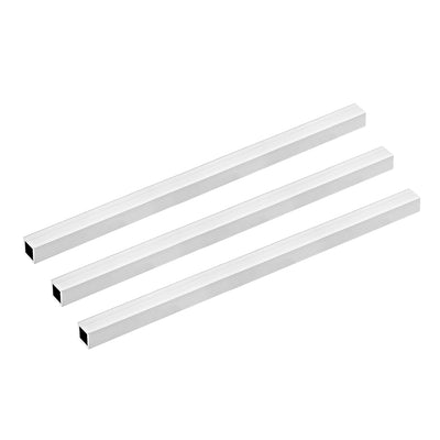 uxcell Uxcell 6063 Aluminum Square Tube Straight Pipe Tubing