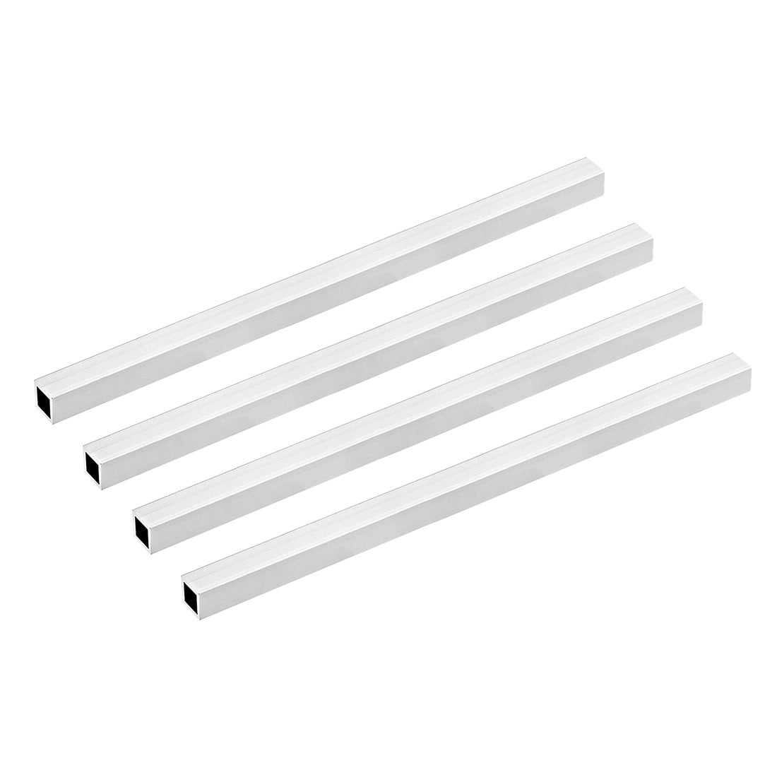 uxcell Uxcell 6063 Aluminum Square Tubes, Seamless Straight Pipe Tubing