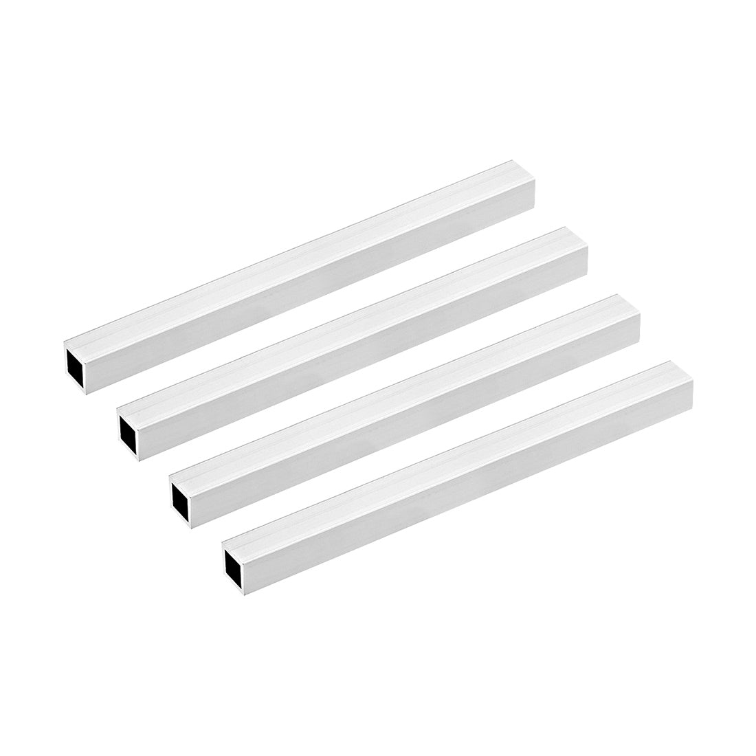 uxcell Uxcell 6063 Aluminum Square Tubes, Seamless Straight Pipe Tubing