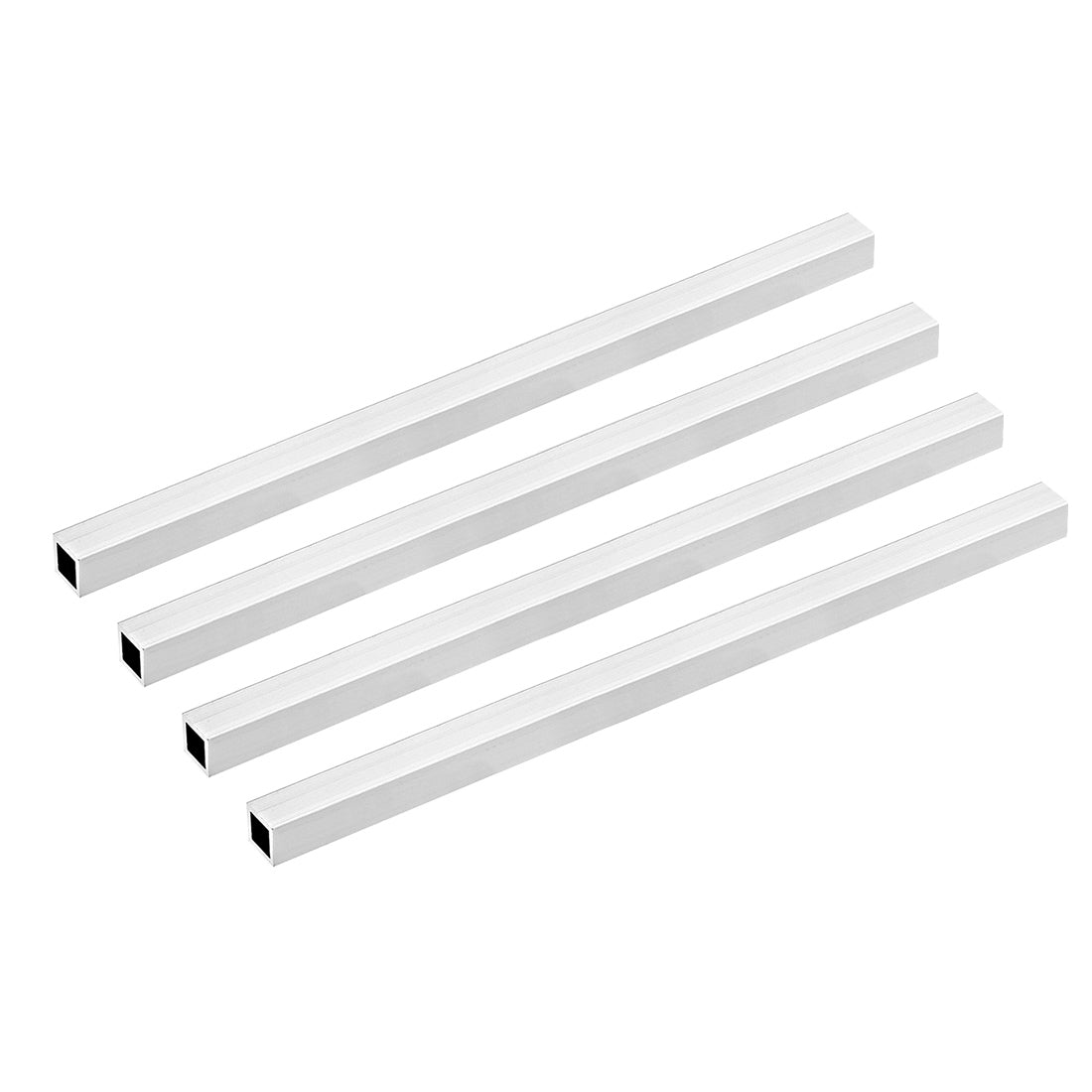 uxcell Uxcell 6063 Aluminum Square Tubes, Seamless Straight Pipe Tubing