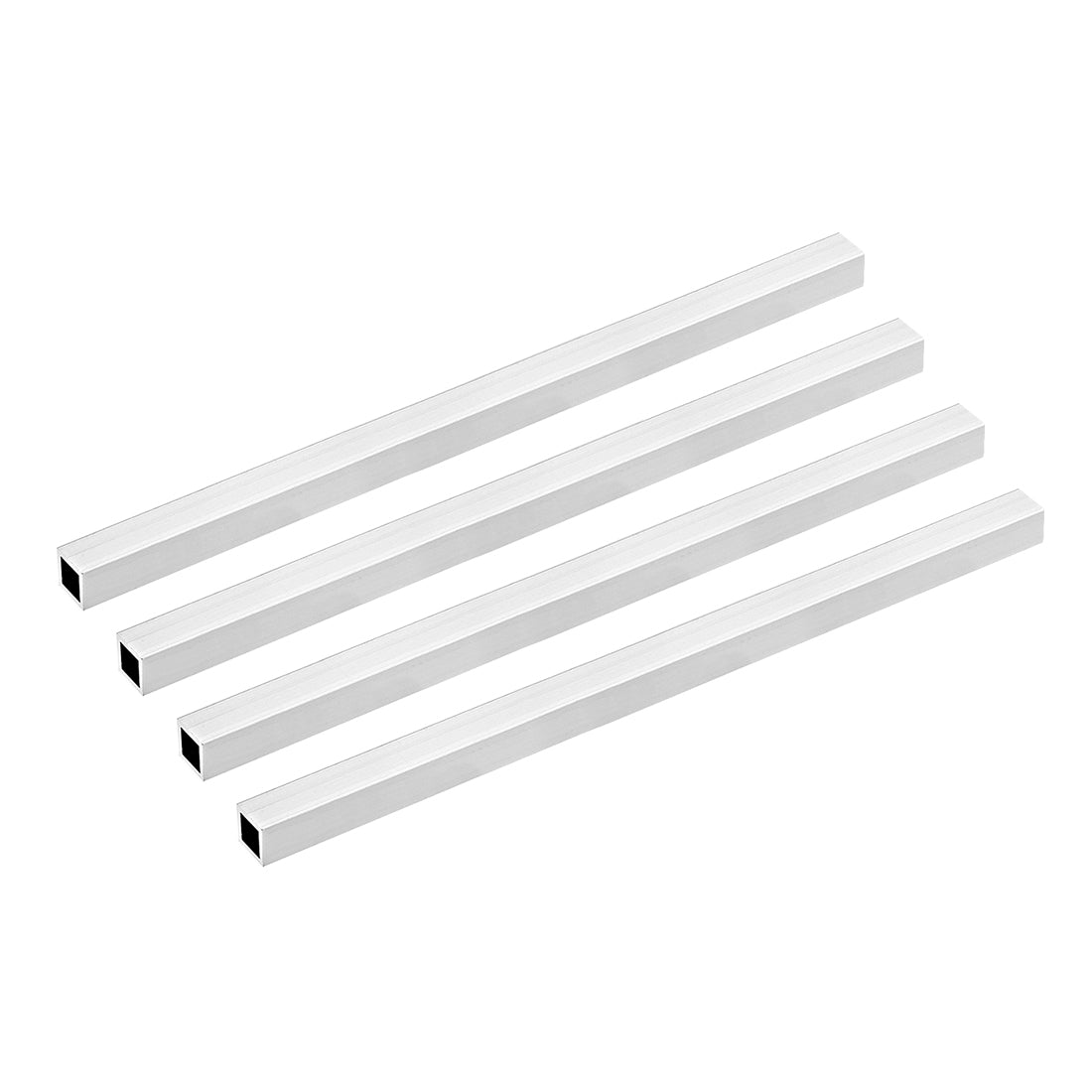 uxcell Uxcell 6063 Aluminum Square Tubes, Seamless Straight Pipe Tubing