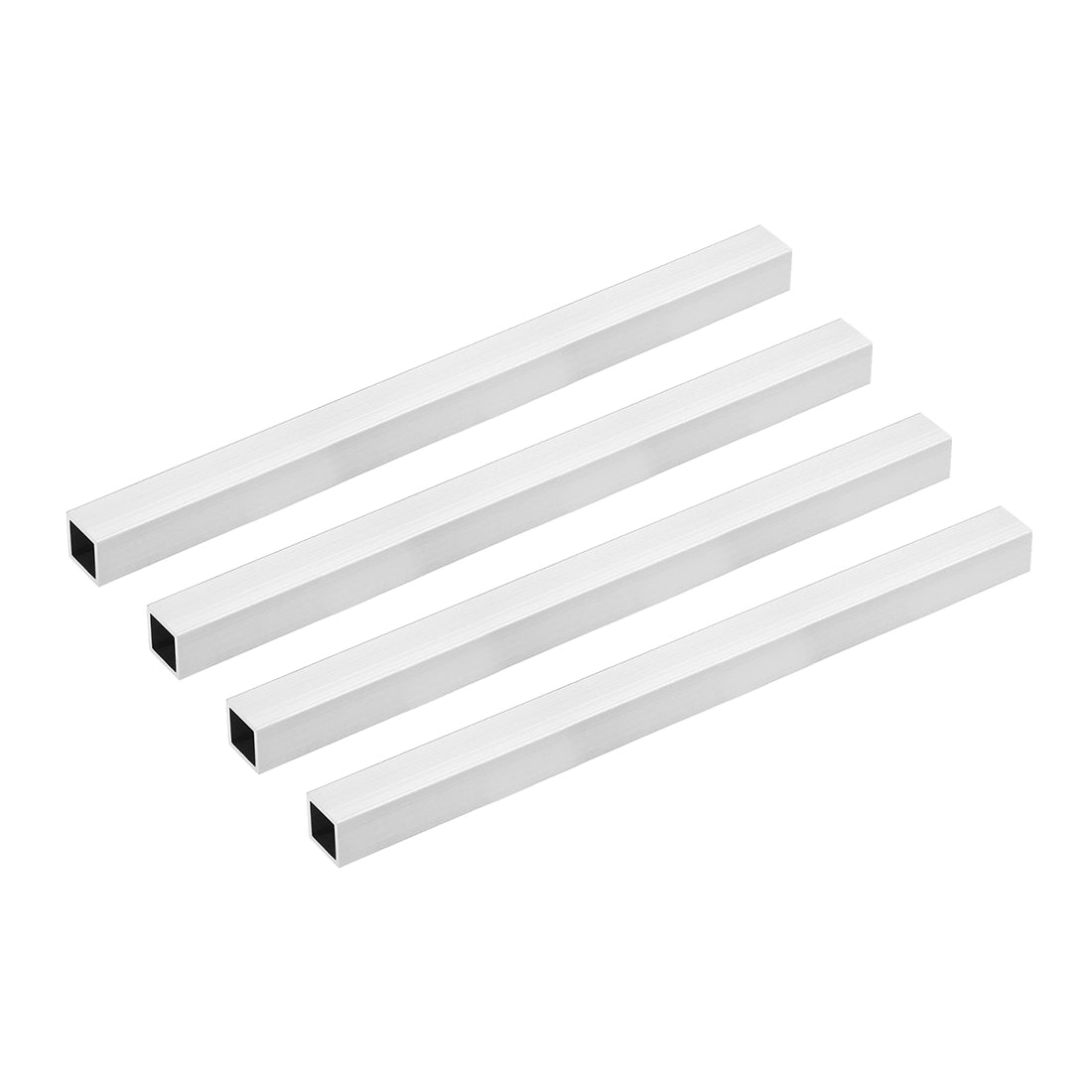 uxcell Uxcell 6063 Aluminum Square Tubes, Seamless Straight Pipe Tubing