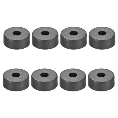 Harfington Uxcell 8 Pcs D37xH15mm Rubber Feet Anti-Vibration Base Pad Stand for Speaker Guitar Amplifier HiFi