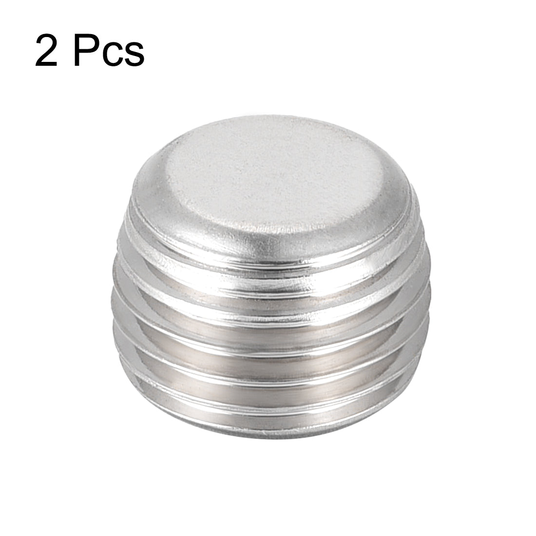 Uxcell Uxcell Hex Countersunk Plug - Stainless Steel Pipe Fitting 1/2NPT Male Thread Socket Pipe Adapter Connector 2Pcs