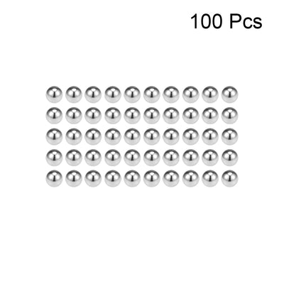 Harfington Uxcell 10mm Bearing Balls 304 Stainless Steel G100 Precision Balls 100pcs