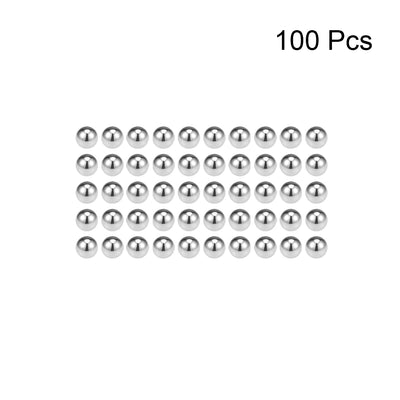 Harfington Uxcell 10mm Bearing Balls 304 Stainless Steel G100 Precision Balls 100pcs