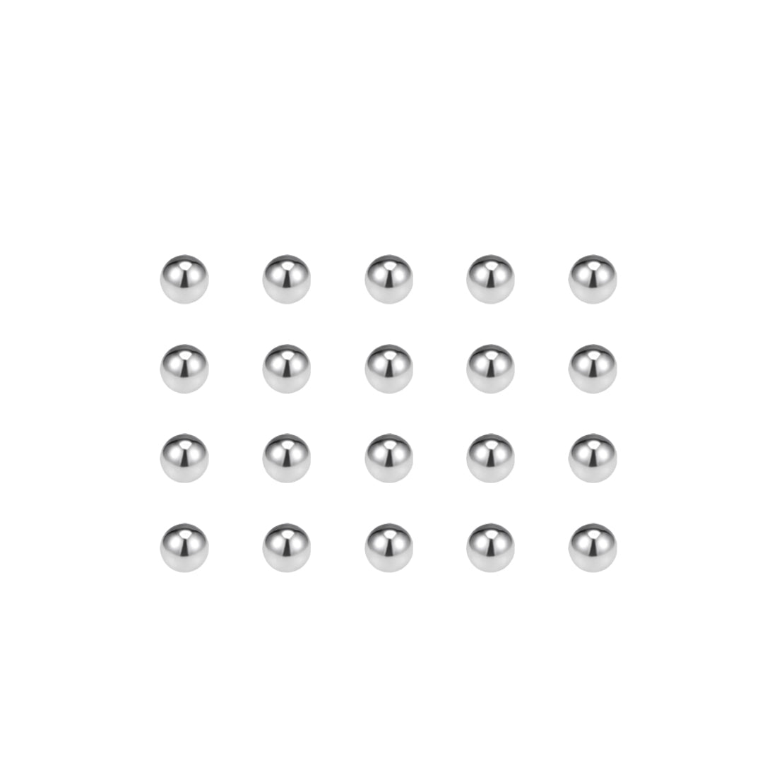 Uxcell Uxcell 10mm Bearing Balls 304 Stainless Steel G100 Precision Balls 100pcs