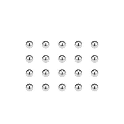 Harfington Uxcell 10mm Bearing Balls 304 Stainless Steel G100 Precision Balls 100pcs