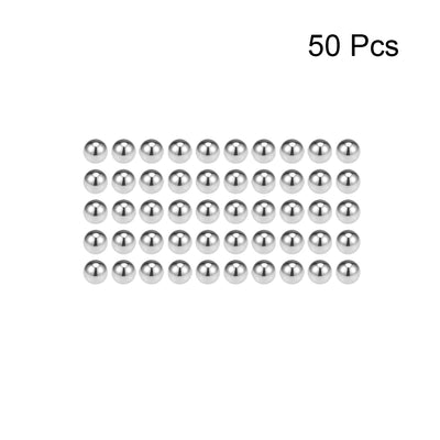 Harfington Uxcell 2mm Bearing Balls 304 Stainless Steel G100 Precision Balls 50pcs