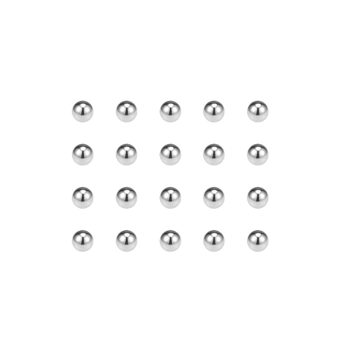 Uxcell Uxcell 2mm Bearing Balls 304 Stainless Steel G100 Precision Balls 50pcs