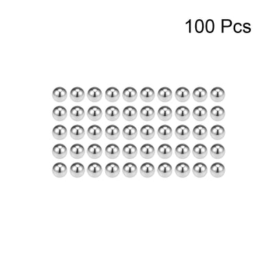 Harfington Uxcell 10mm Bearing Balls 304 Stainless Steel G100 Precision Balls 100pcs