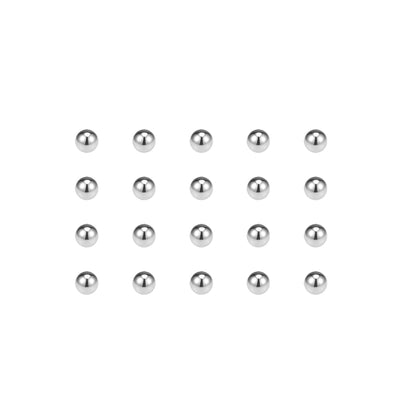 Harfington Uxcell 10mm Bearing Balls 304 Stainless Steel G100 Precision Balls 100pcs