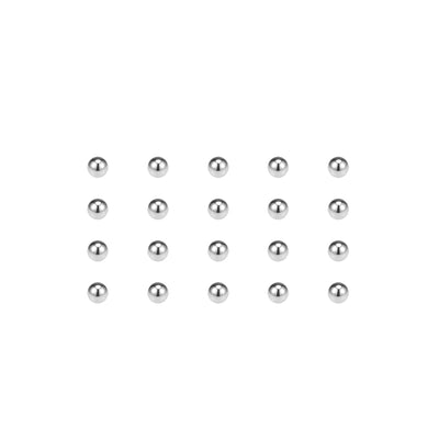 Harfington Uxcell 10mm Bearing Balls 304 Stainless Steel G100 Precision Balls 100pcs