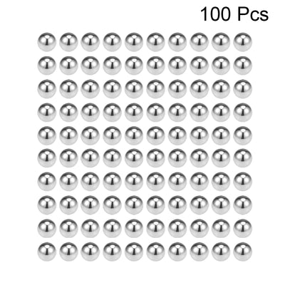 Harfington Uxcell 10mm Bearing Balls 304 Stainless Steel G100 Precision Balls 100pcs