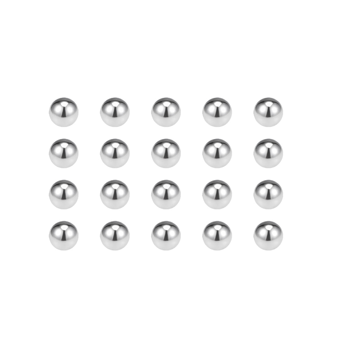 Uxcell Uxcell 10mm Bearing Balls 304 Stainless Steel G100 Precision Balls 100pcs