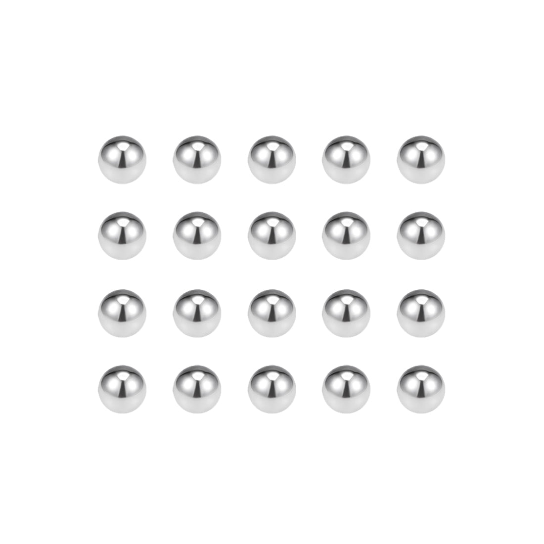 Uxcell Uxcell 2mm Bearing Balls 304 Stainless Steel G100 Precision Balls 50pcs