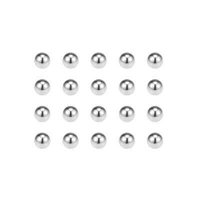 Harfington Uxcell 10mm Bearing Balls 304 Stainless Steel G100 Precision Balls 100pcs